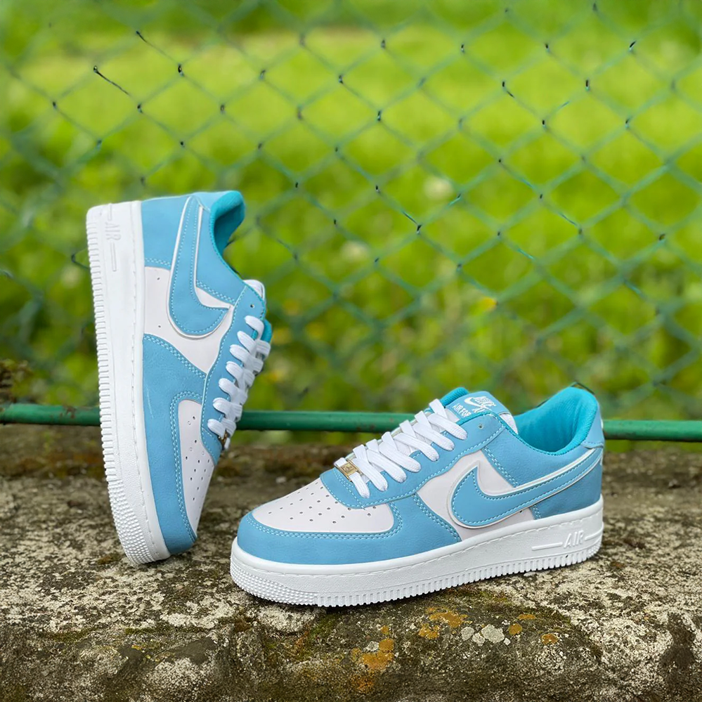 AF1 Line Low Bleu