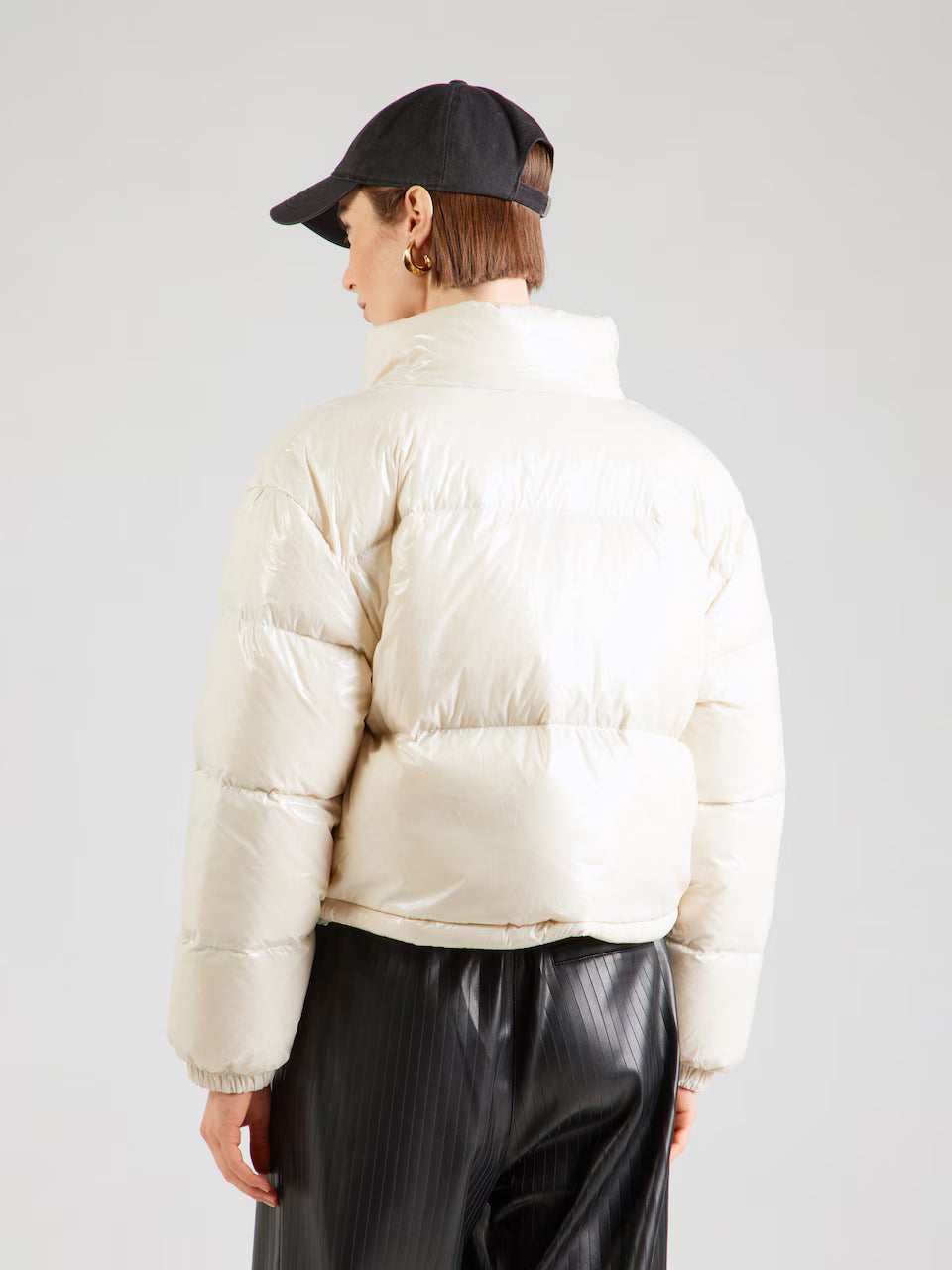 Geacă de iarnă Calvin Klein Jeans pe Alb 