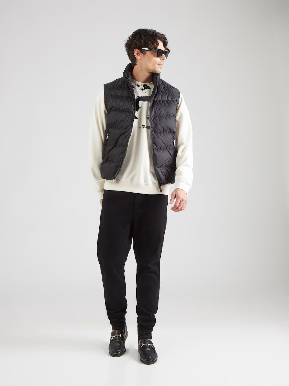 Vestă ARMANI EXCHANGE pe Negru