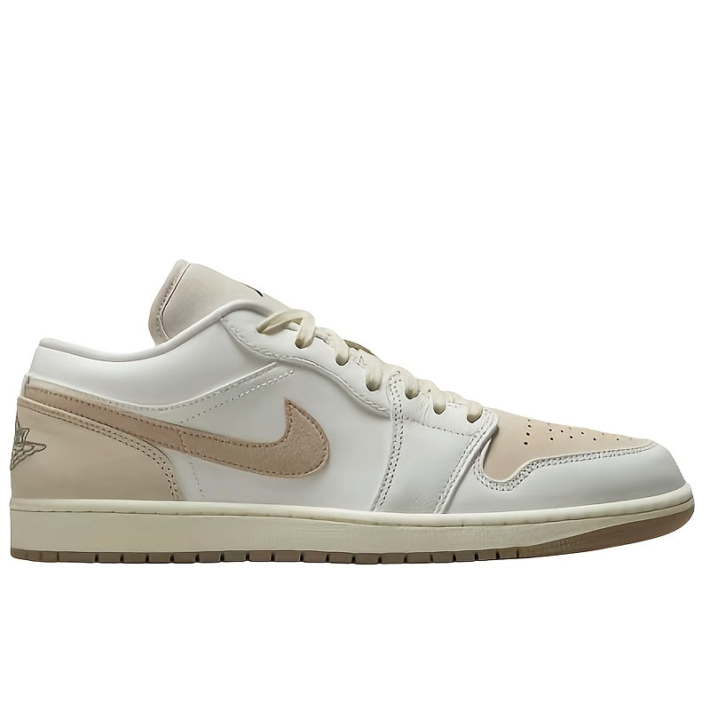 Jordan Air Jordan 1 Low Dongdan Men's Low - top Retro Basketball Shoes. Soft and comfortable, with excellent slip - resistance and wear - resistance. In white and brown colorway, Style Code: IB8855 - 121