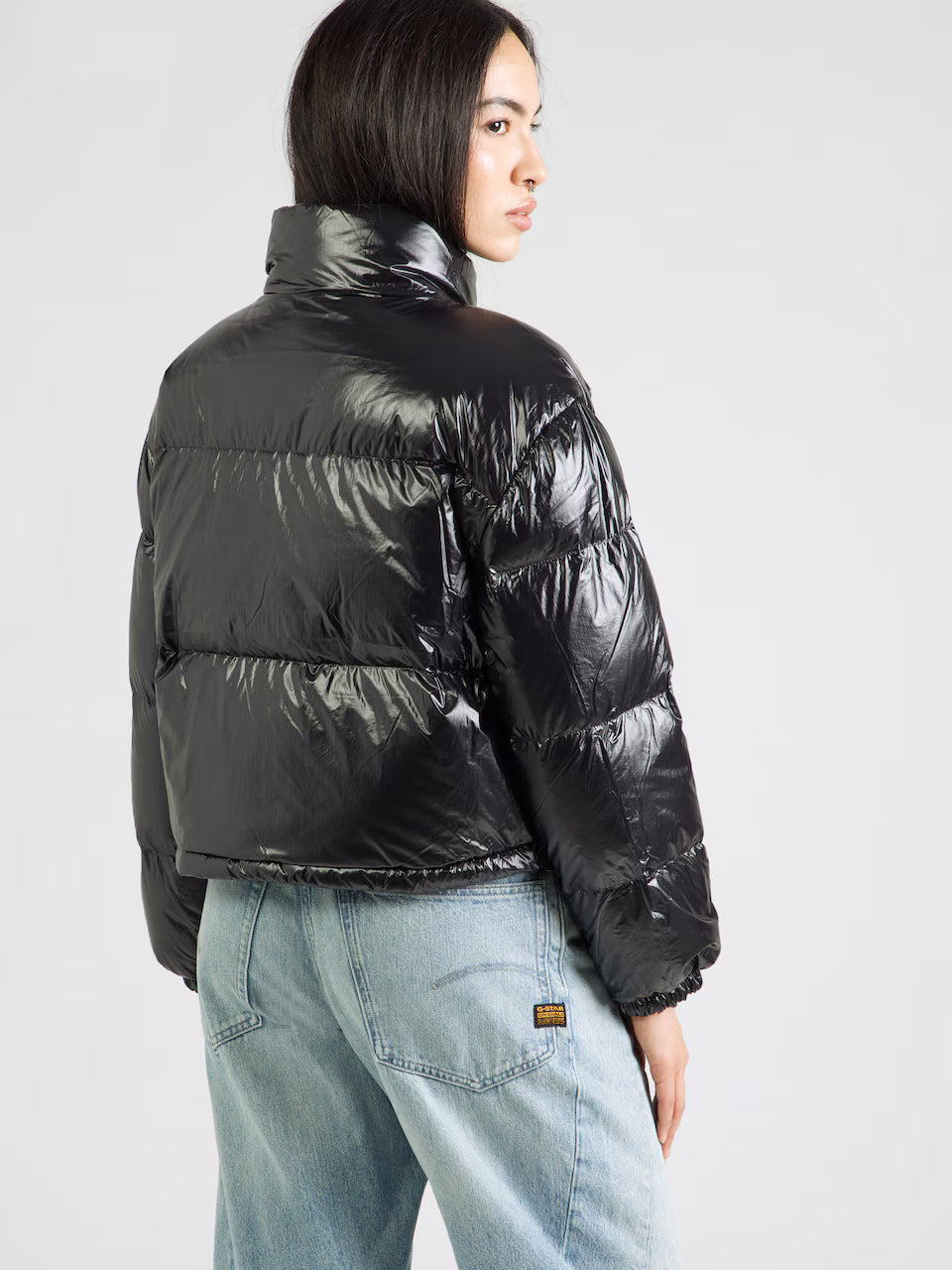 Geacă de iarnă Calvin Klein Jeans pe Negru 