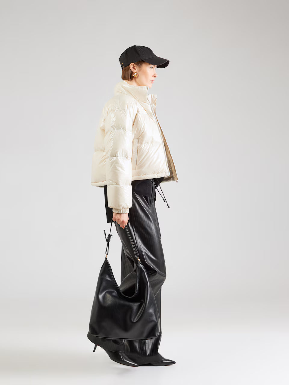 Geacă de iarnă Calvin Klein Jeans pe Alb 