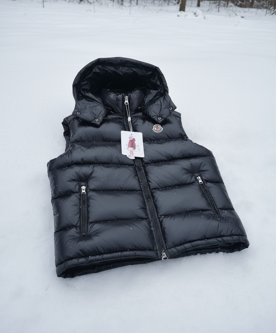 Vesta Lucioasă Neagră – Moncler