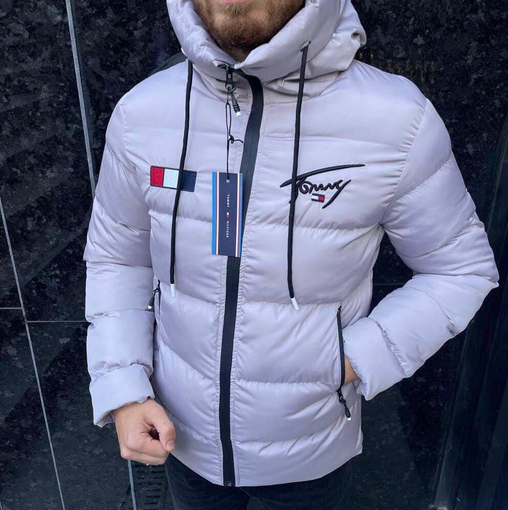 Geacă Tommy Hilfiger, Bărbați Albastru