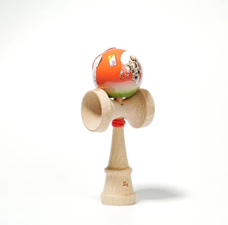 Original Hun Kendama Beginner Professionals Kendama Maple Fagus Sylvatica Material Accord With KWC Relieve Stress Portable Gifts