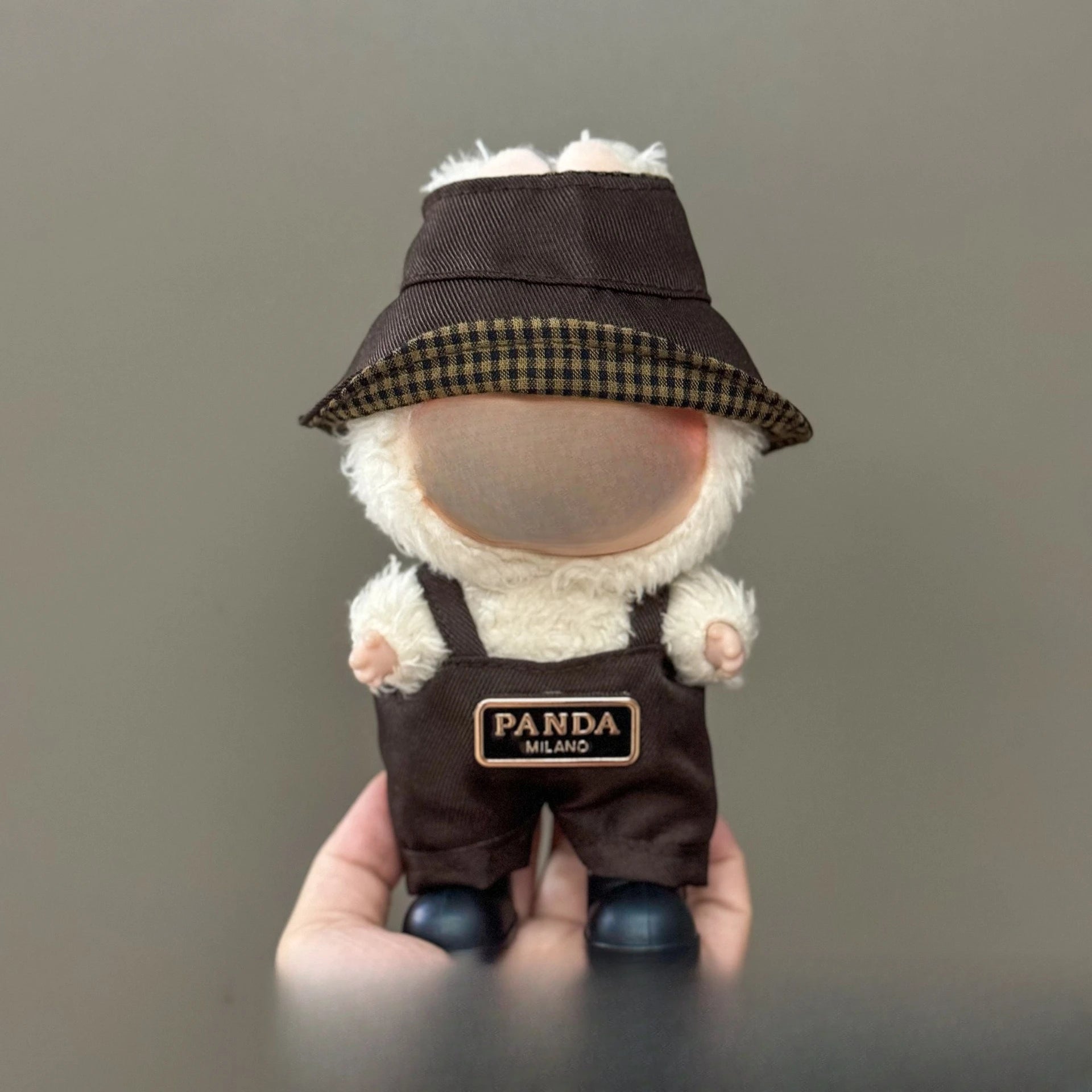 Only clothes are suitable for LABUBUBU, LABUBUBU, baby clothes, 17cm pendants, plush toys, fashion clothes, suits and skirts.