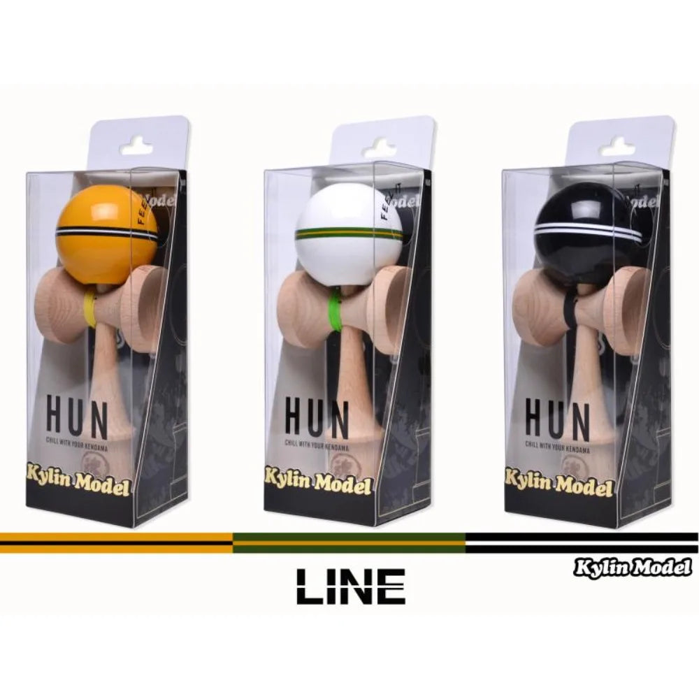 Original Hun Kendama Beginner Professionals Kendama Fagus Sylvatica Material Custom Accord With KWC New Kylin Model Kendama