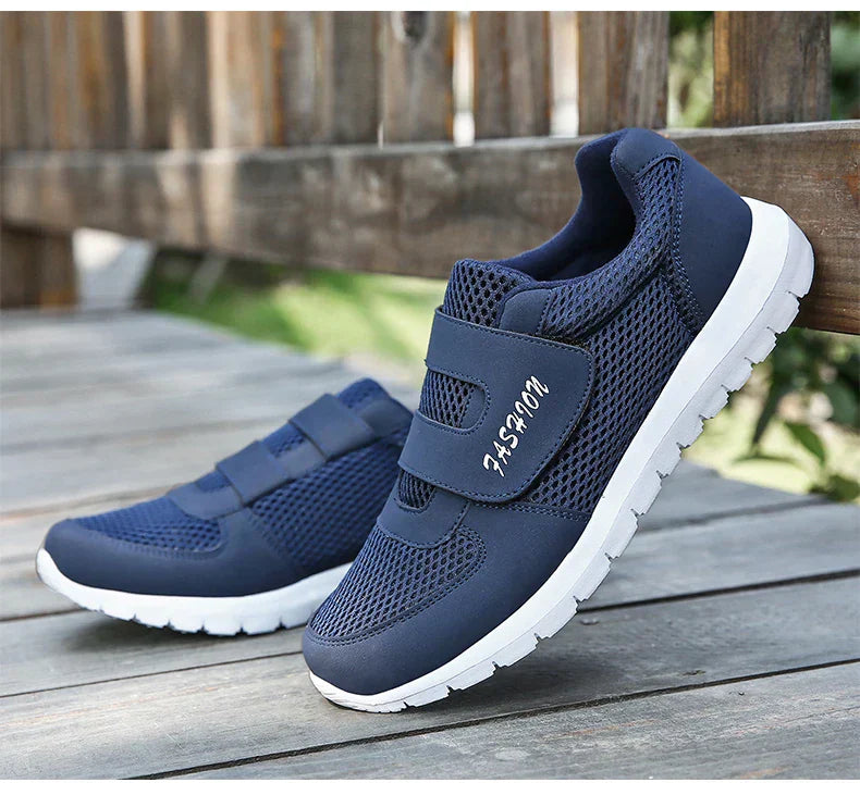 Men Mesh Sneakers Breathable Sport Running Jogging Shoes Comfort Walking Lightweight Flats Vulcanize Tenis Shoes Footwear