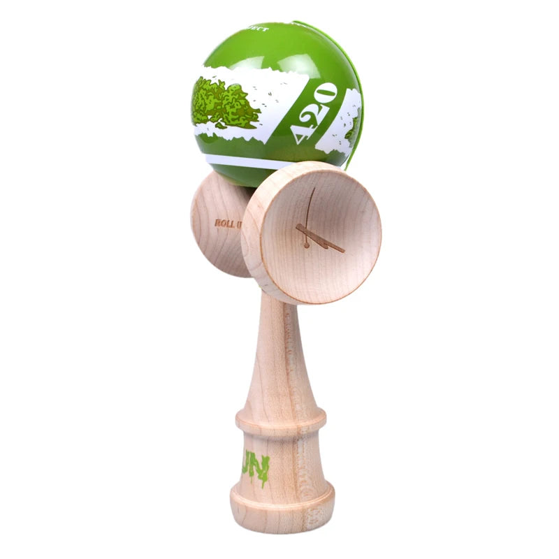 Original Hun Kendama Beginner Professionals Kendama Maple Fagus Sylvatica Material Accord With KWC Relieve Stress Portable Gifts