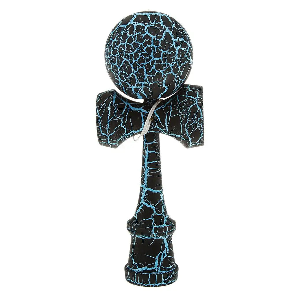 Full Crackle Paint Kendama Japanese Traditional Toy Kids Wooden Skill Ball Games