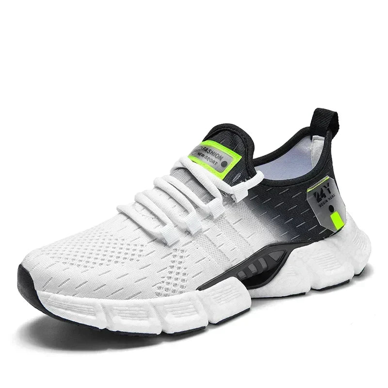 Pantofi ocazional pentru bărbați, ușori, de modă, pantofi de alergare, respirabili, pantofi de tenis, comozi, pantofi sport pentru jogging în aer liber