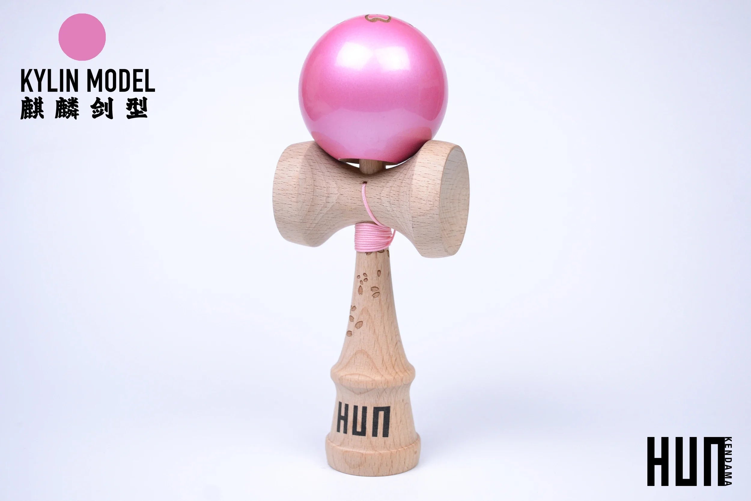 Original Hun Kendama Beginner Professionals Kendama Fagus Sylvatica Material Custom Accord With KWC New Kylin Model Kendama