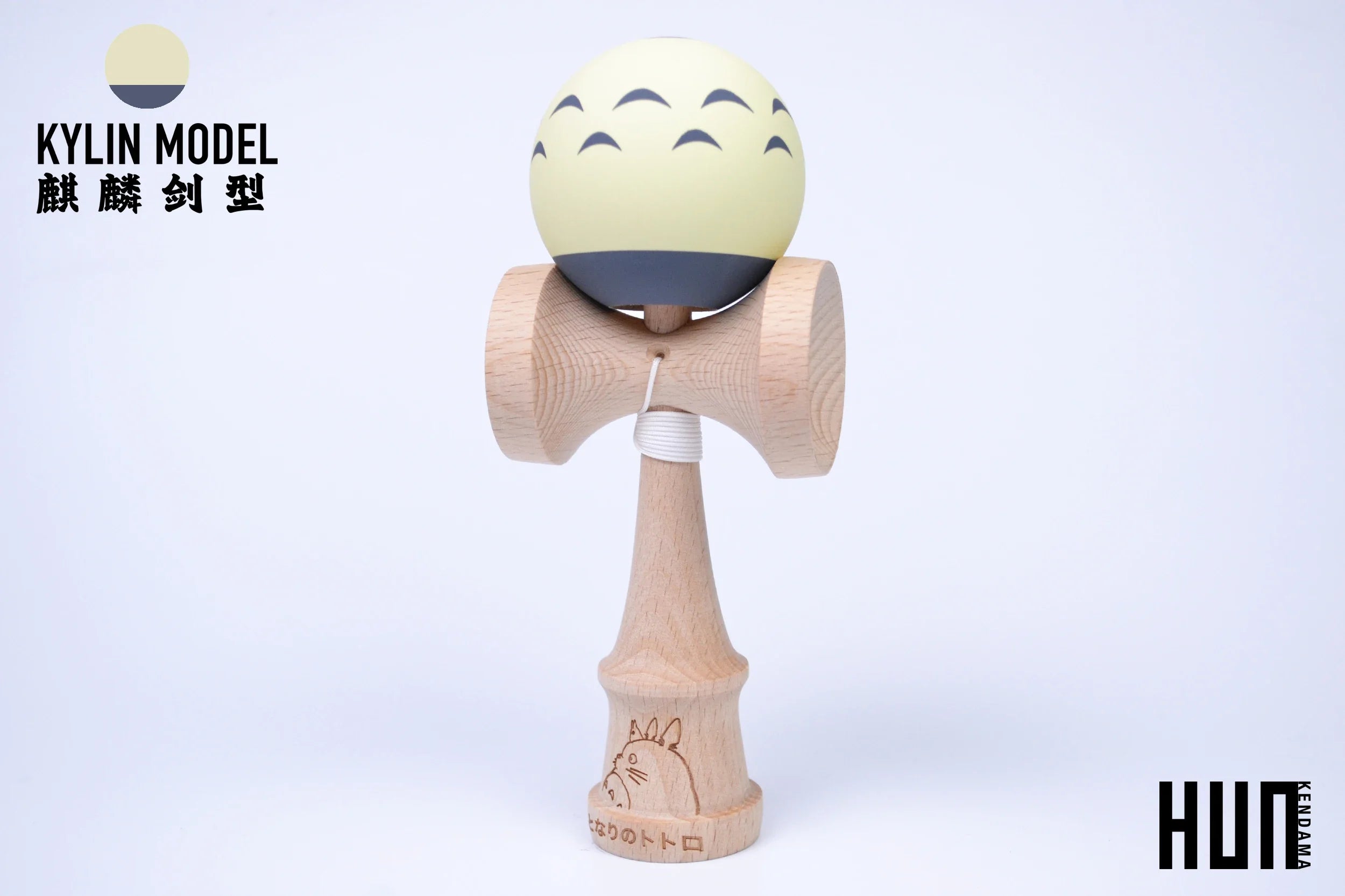 Original Hun Kendama Beginner Professionals Kendama Fagus Sylvatica Material Custom Accord With KWC New Kylin Model Kendama