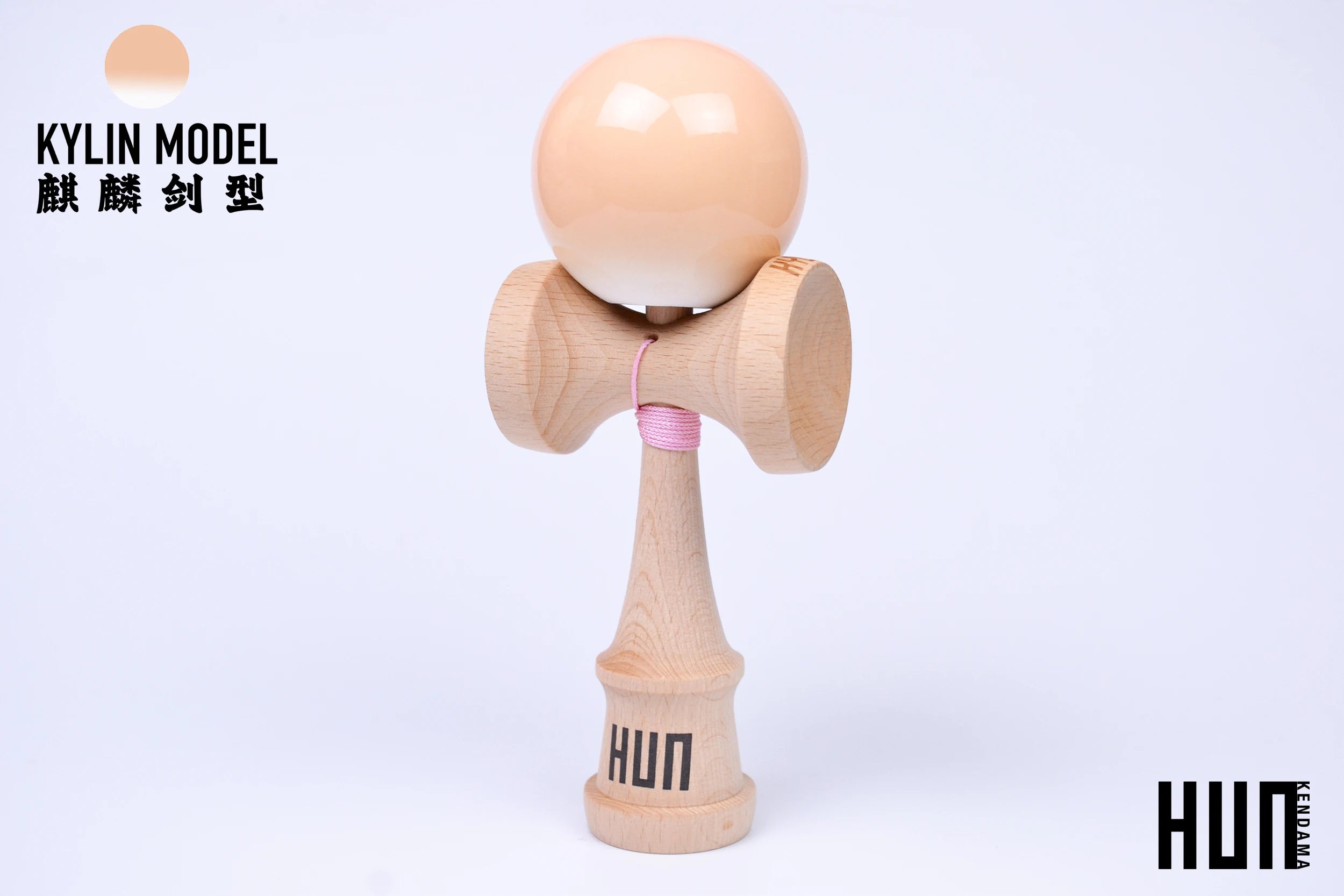 Original Hun Kendama Beginner Professionals Kendama Fagus Sylvatica Material Custom Accord With KWC New Kylin Model Kendama