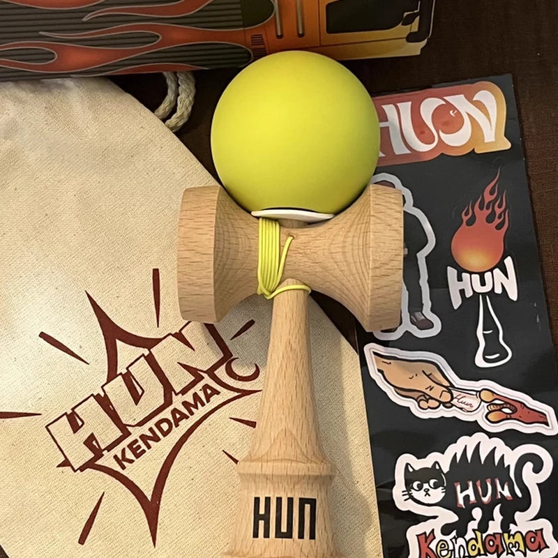 Wholesale Original HunKendama Beginner Professionals Kendama Fagus Sylvatica Material Accord With KWC Kylin Model Kendama Gifts