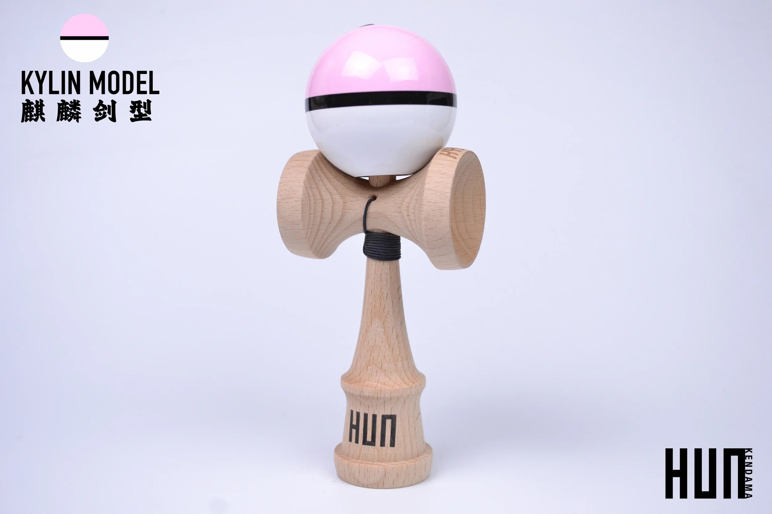 Original Hun Kendama Beginner Professionals Kendama Fagus Sylvatica Material Custom Accord With KWC New Kylin Model Kendama