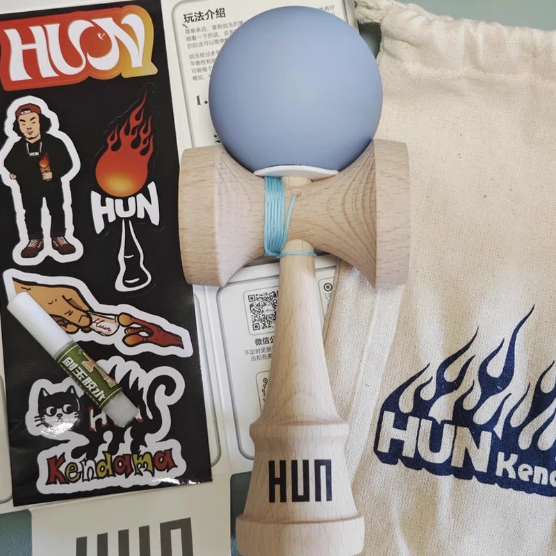 Wholesale Original HunKendama Beginner Professionals Kendama Fagus Sylvatica Material Accord With KWC Kylin Model Kendama Gifts