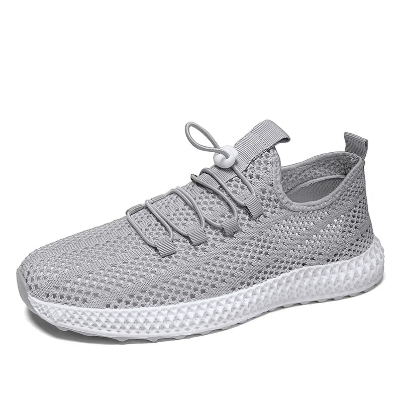 Summer Men Sports Shoes Mesh Breathable Casual Shoes 2024 New Outdoor Large Jogging Sports Shoes Men Vulcanized Shoes