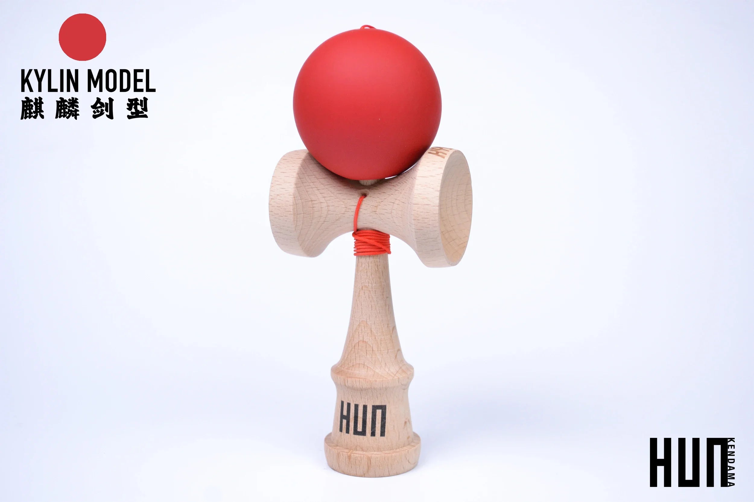 Original Hun Kendama Beginner Professionals Kendama Fagus Sylvatica Material Custom Accord With KWC New Kylin Model Kendama