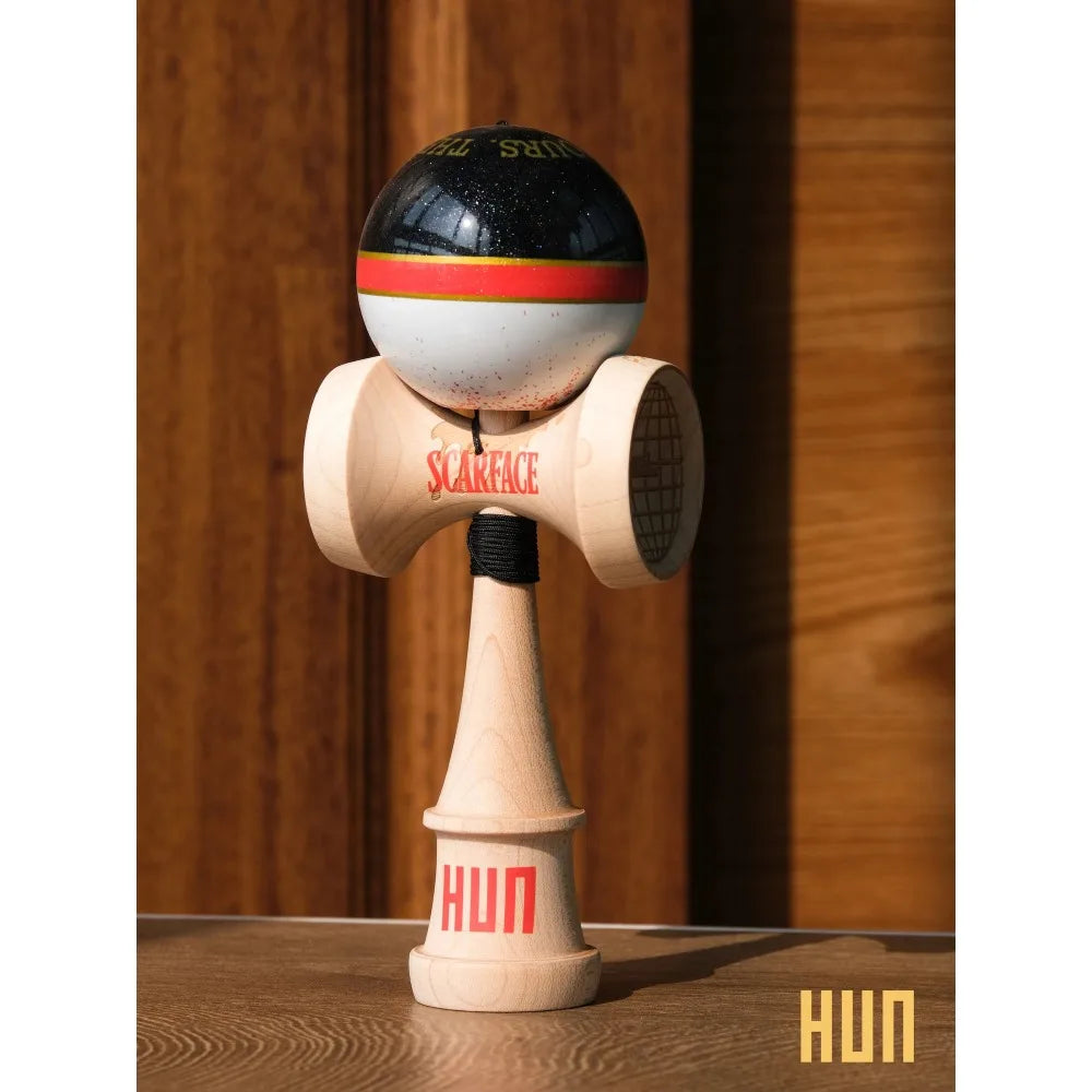 Original Hun Kendama Beginner Professionals Kendama Fagus Sylvatica Material Custom Accord With KWC New Kylin Model Kendama
