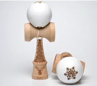 Original Hun Kendama Beginner Professionals Kendama Maple Fagus Sylvatica Material Accord With KWC Relieve Stress Portable Gifts