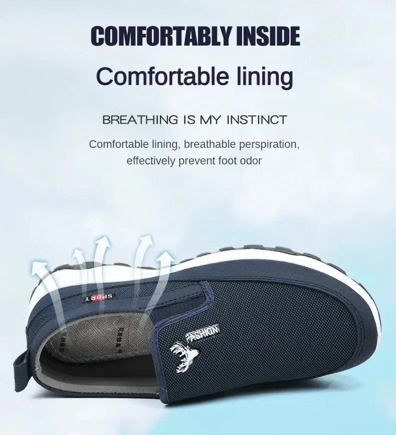 Men Casual Sneakers 2024 Spring New Lightweight Male Tennis Shoes Men Sneakers Soft Mesh Casual Shoes Outdoor Anti-Slip Shoes