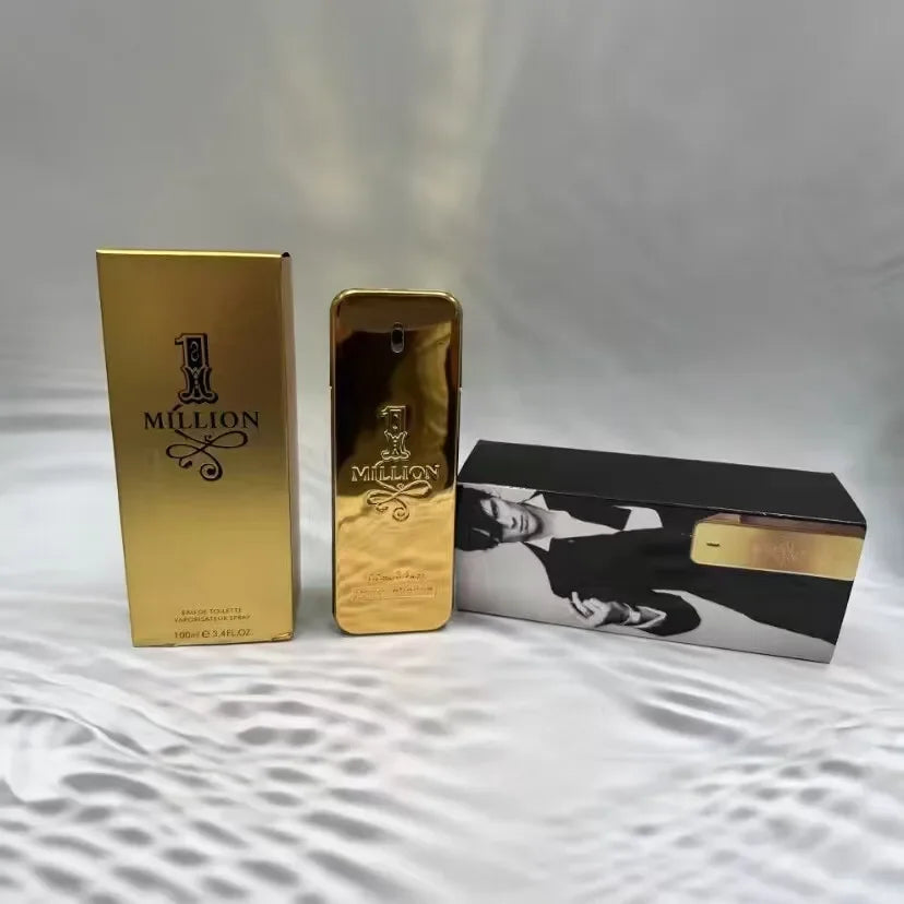 1 Million By Paco Rabanne For Men's Eau De Toilette TESTER 3.4 fl oz 100 ml NEW IN BOX Best Valentine's Day GifT