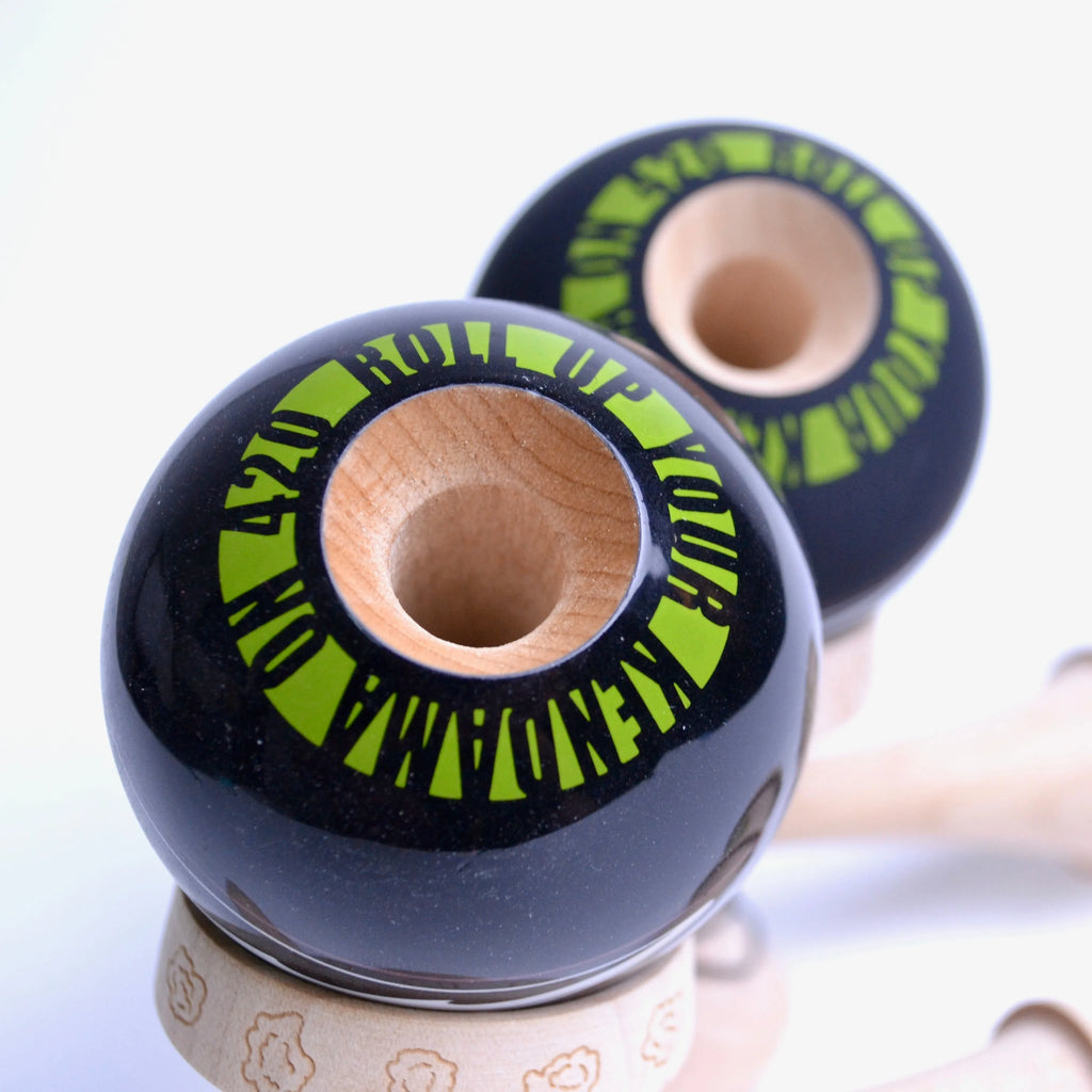 Original Hun Kendama Beginner Professionals Kendama Maple Fagus Sylvatica Material Accord With KWC Relieve Stress Portable Gifts