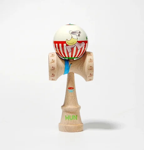 Original Hun Kendama Beginner Professionals Kendama Maple Fagus Sylvatica Material Accord With KWC Relieve Stress Portable Gifts