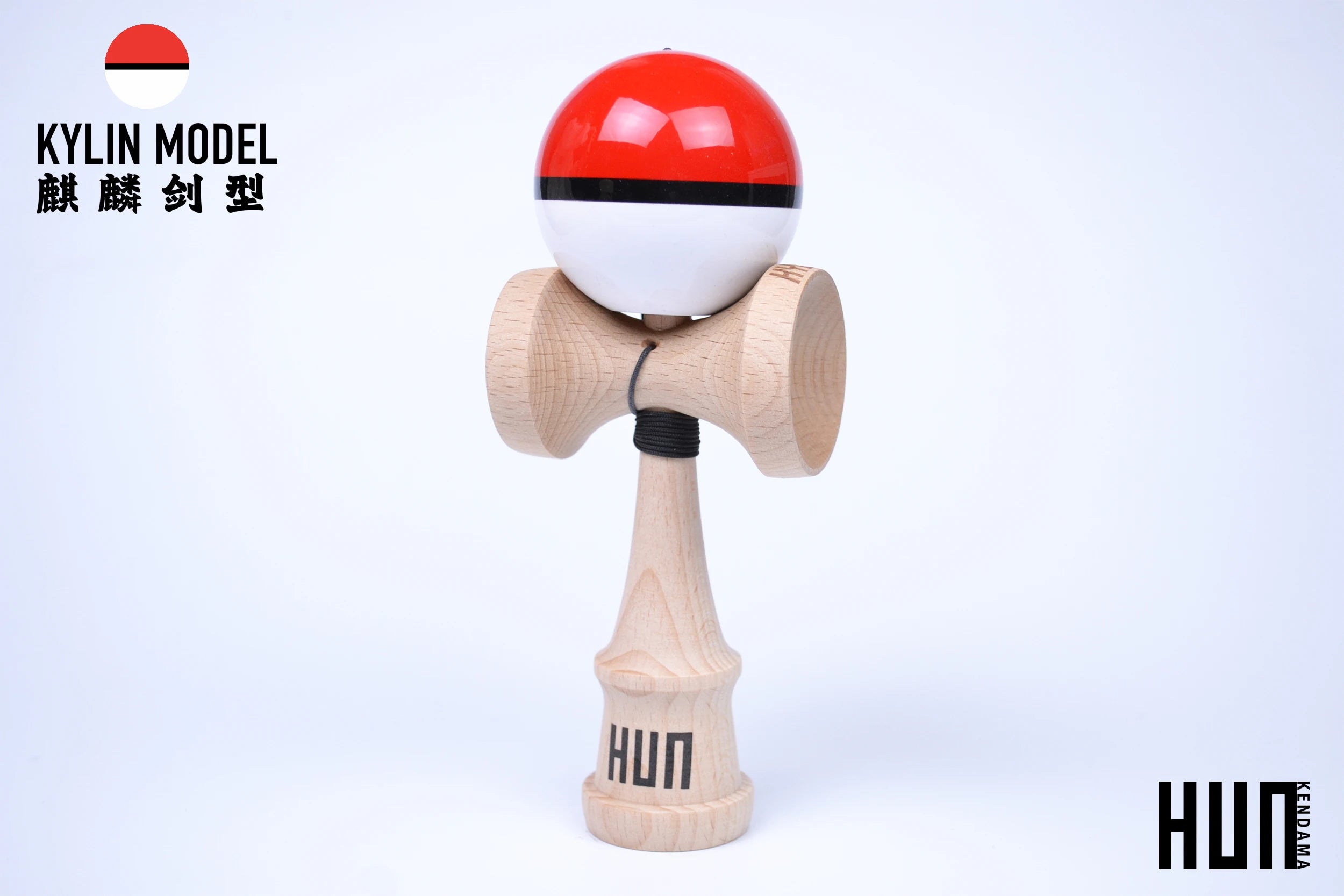 Wholesale Original HunKendama Beginner Professionals Kendama Fagus Sylvatica Material Accord With KWC Kylin Model Kendama Gifts