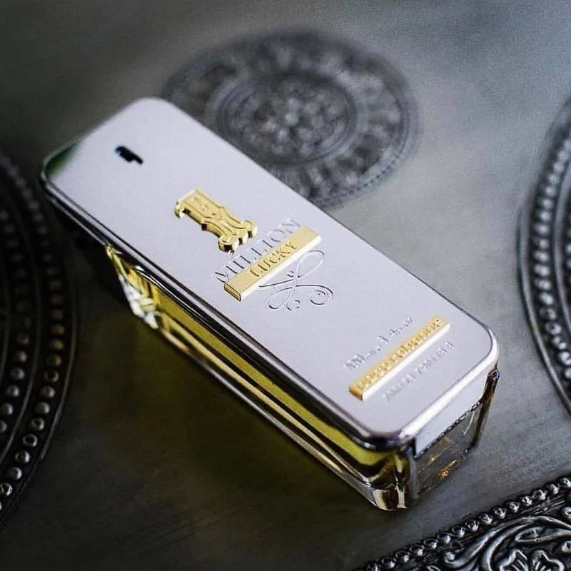 Paco Rabanne Million Lucky Eau de Parfum Homme Spray 100ml Original Perfumes High Quality Lasting Woody Perfume Cologne Makeup