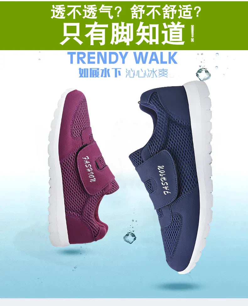 Men Mesh Sneakers Breathable Sport Running Jogging Shoes Comfort Walking Lightweight Flats Vulcanize Tenis Shoes Footwear