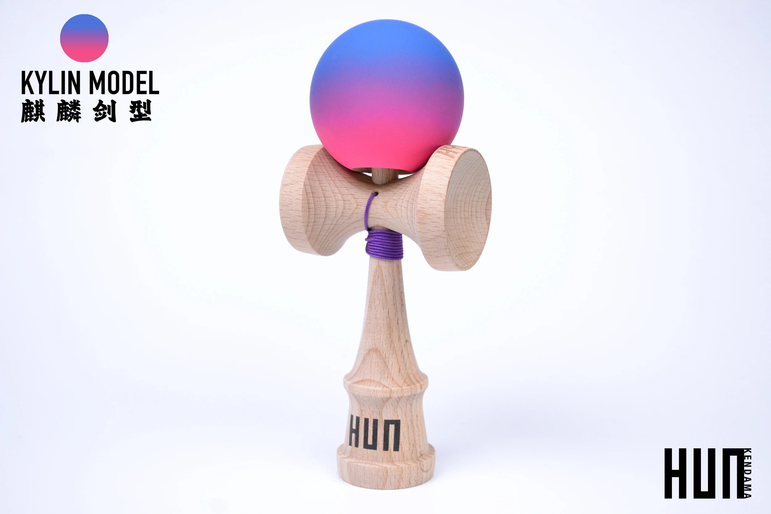 Original Hun Kendama Beginner Professionals Kendama Fagus Sylvatica Material Custom Accord With KWC New Kylin Model Kendama