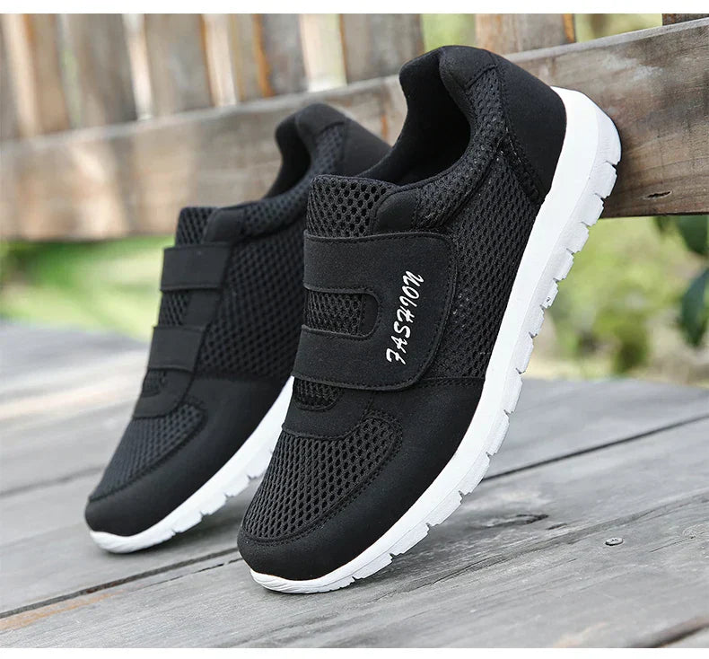 Men Mesh Sneakers Breathable Sport Running Jogging Shoes Comfort Walking Lightweight Flats Vulcanize Tenis Shoes Footwear