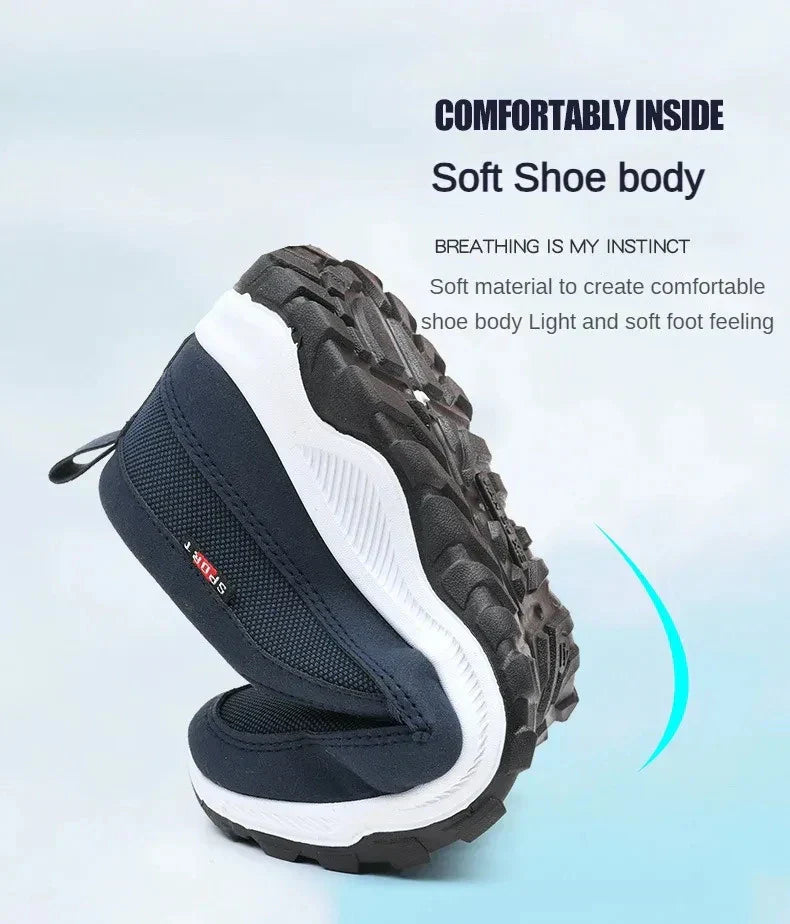 Men Casual Sneakers 2024 Spring New Lightweight Male Tennis Shoes Men Sneakers Soft Mesh Casual Shoes Outdoor Anti-Slip Shoes