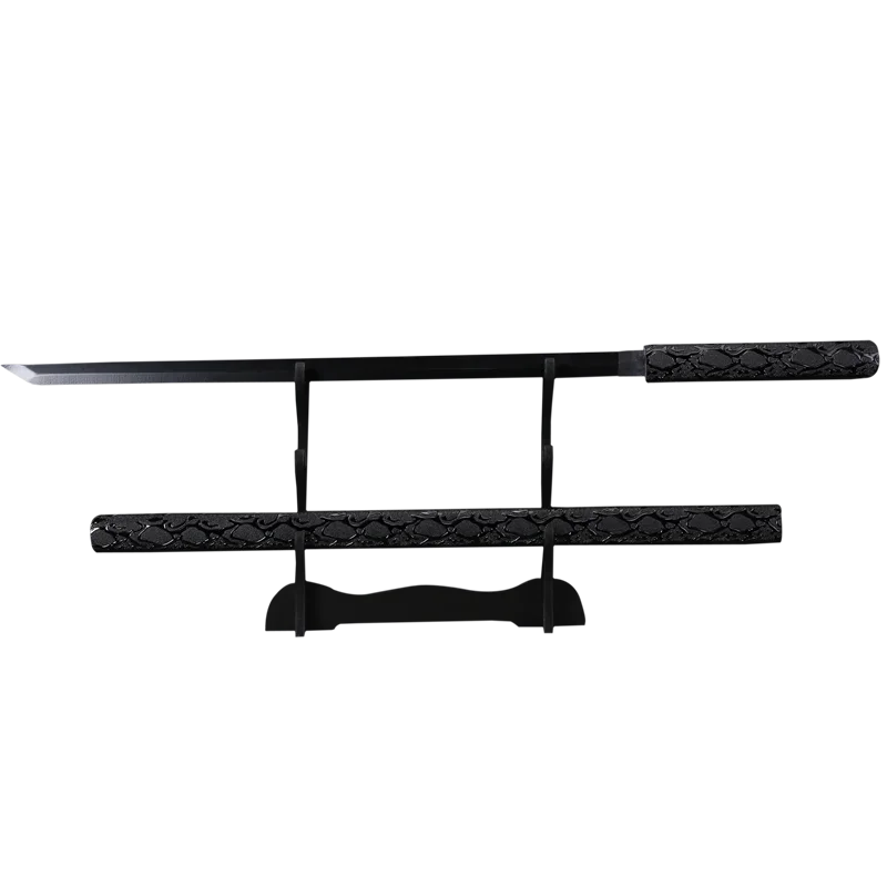 Bamboo Tang Hengdao Samurai Blade Sheathed Kendo Unbladed 100cm