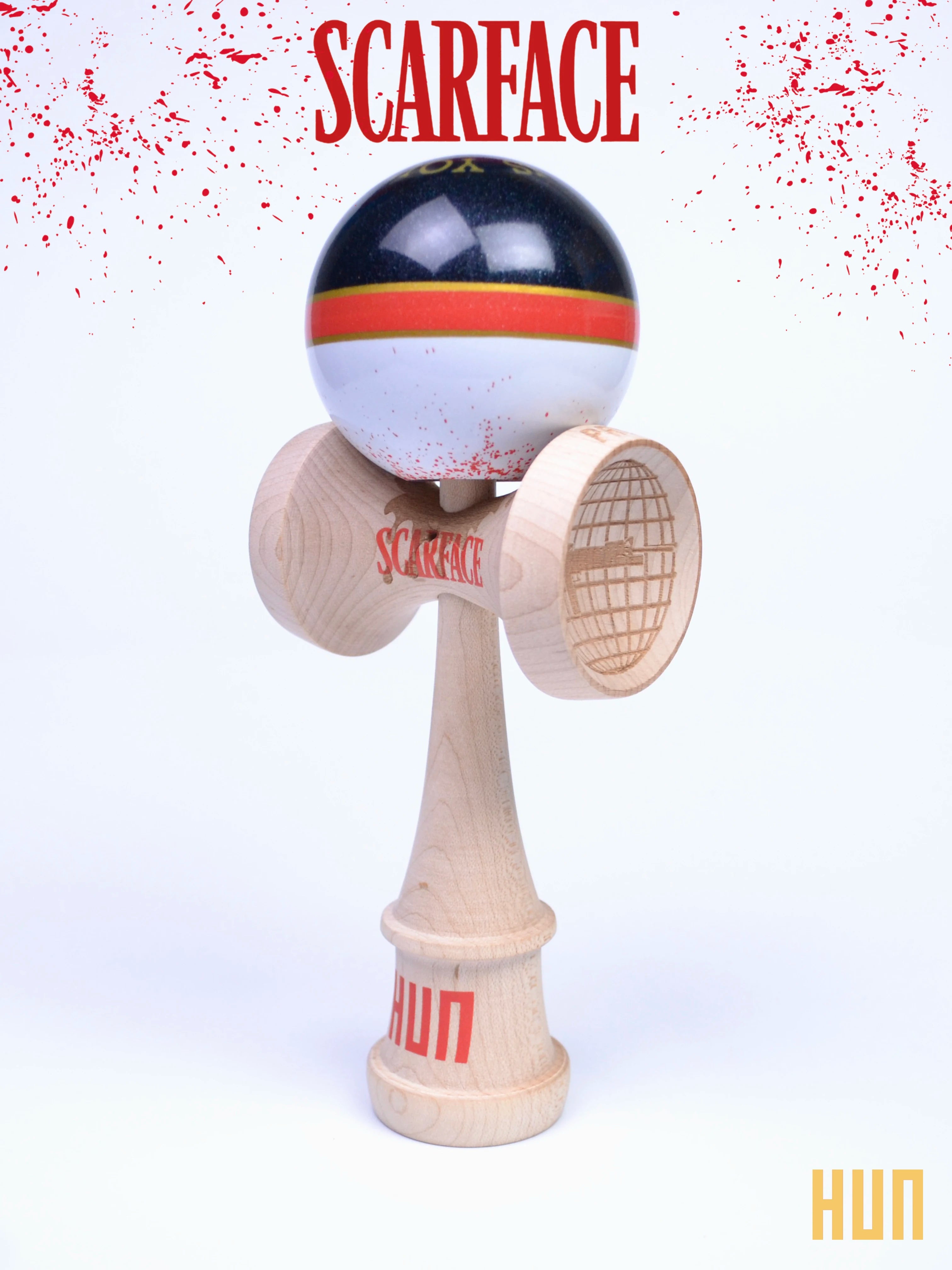 Original Hun Kendama Beginner Professionals Kendama Maple Fagus Sylvatica Material Accord With KWC Relieve Stress Portable Gifts