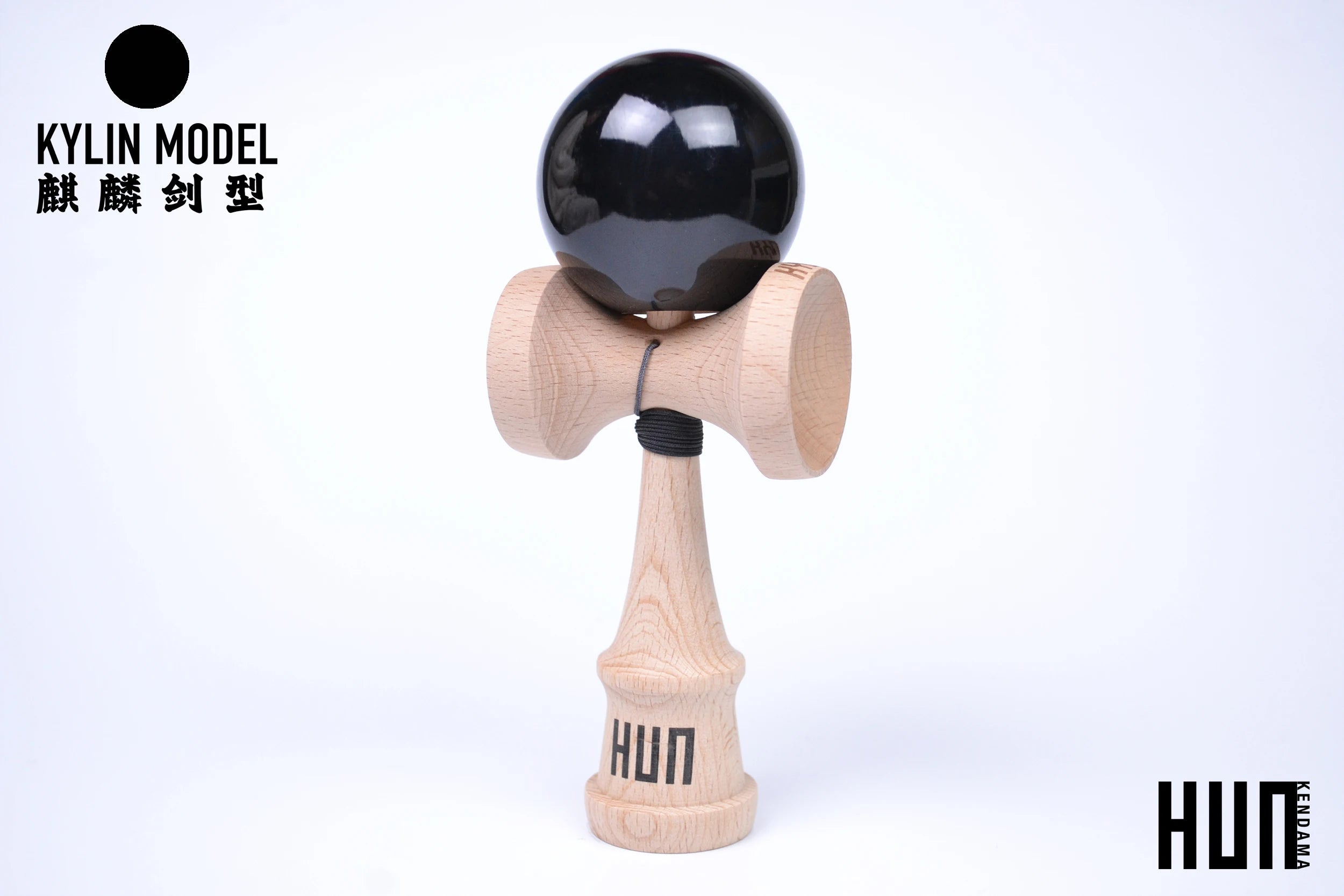 Original Hun Kendama Beginner Professionals Kendama Fagus Sylvatica Material Custom Accord With KWC New Kylin Model Kendama