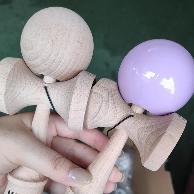 Wholesale Original HunKendama Beginner Professionals Kendama Fagus Sylvatica Material Accord With KWC Kylin Model Kendama Gifts