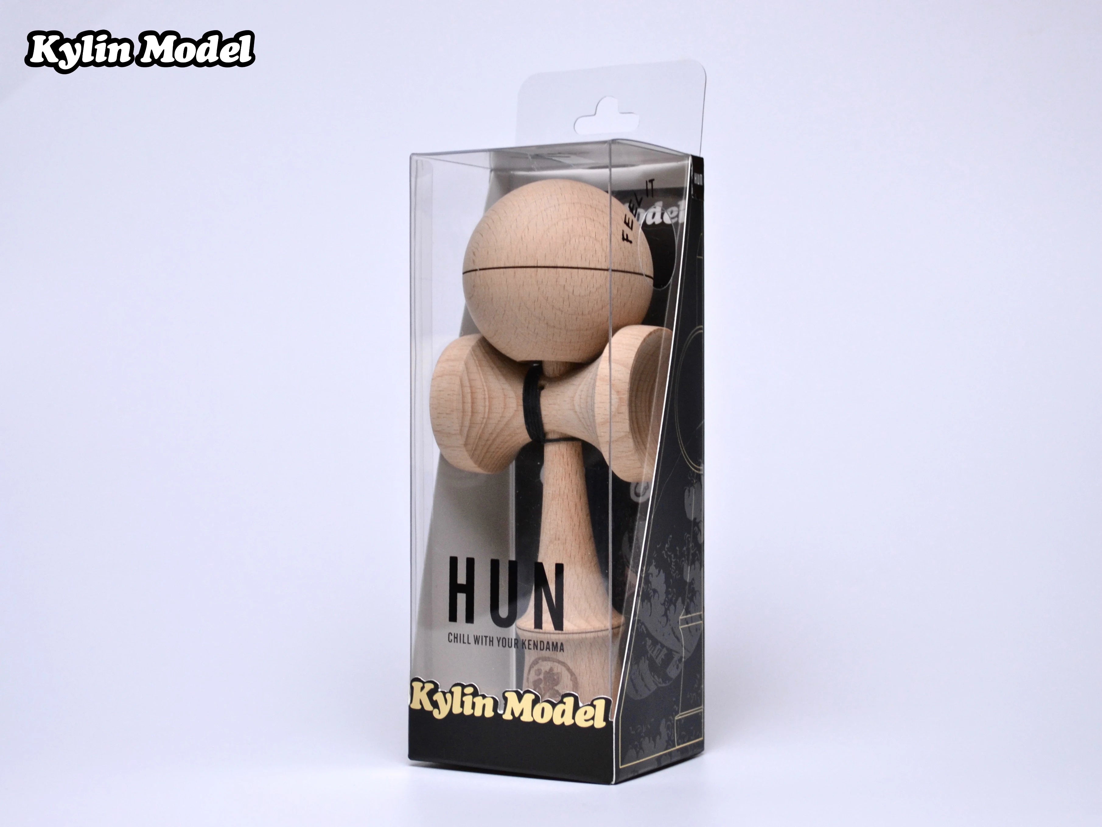 Original Hun Kendama Beginner Professionals Kendama Fagus Sylvatica Material Custom Accord With KWC New Kylin Model Kendama