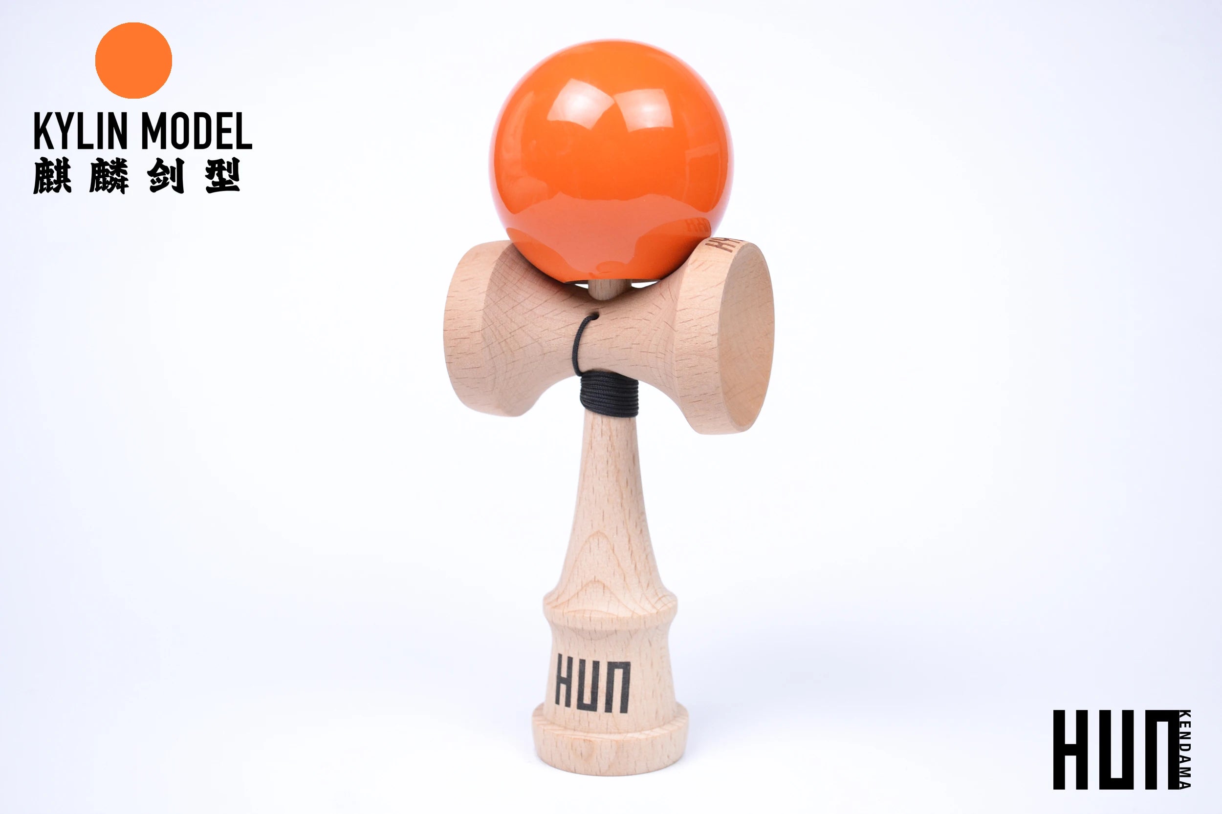 Original Hun Kendama Beginner Professionals Kendama Fagus Sylvatica Material Custom Accord With KWC New Kylin Model Kendama