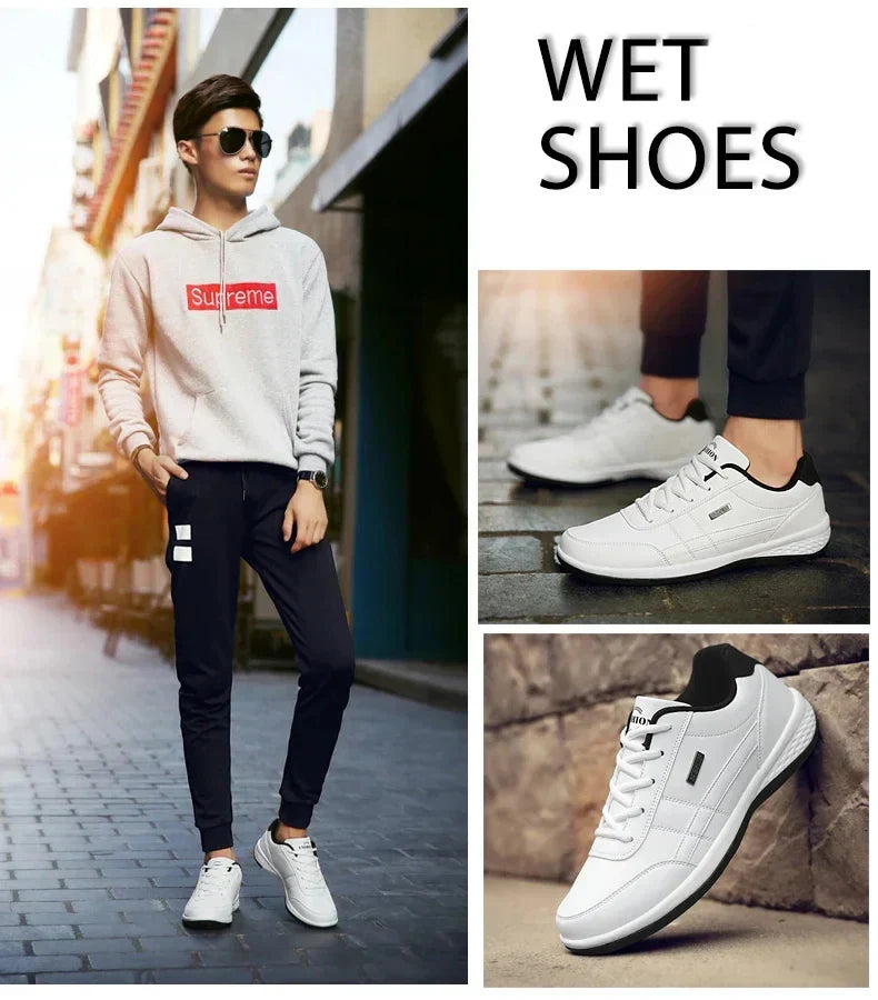 Men Shoes Sneakers Trend Casual Breathable Leisure Male Sneakers Non-Slip Footwear Vulcanized Shoes