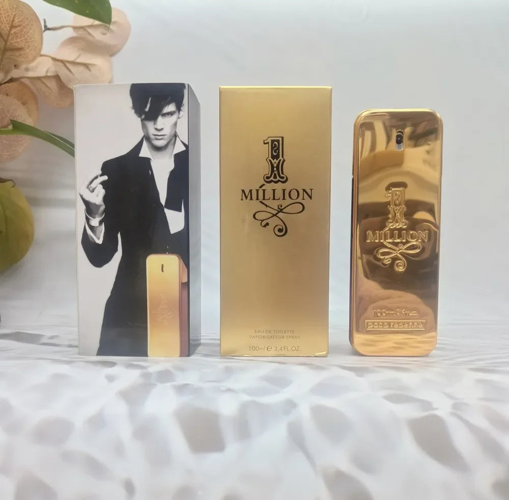 1 Million By Paco Rabanne For Men's Eau De Toilette TESTER 3.4 fl oz 100 ml NEW IN BOX Best Valentine's Day GifT