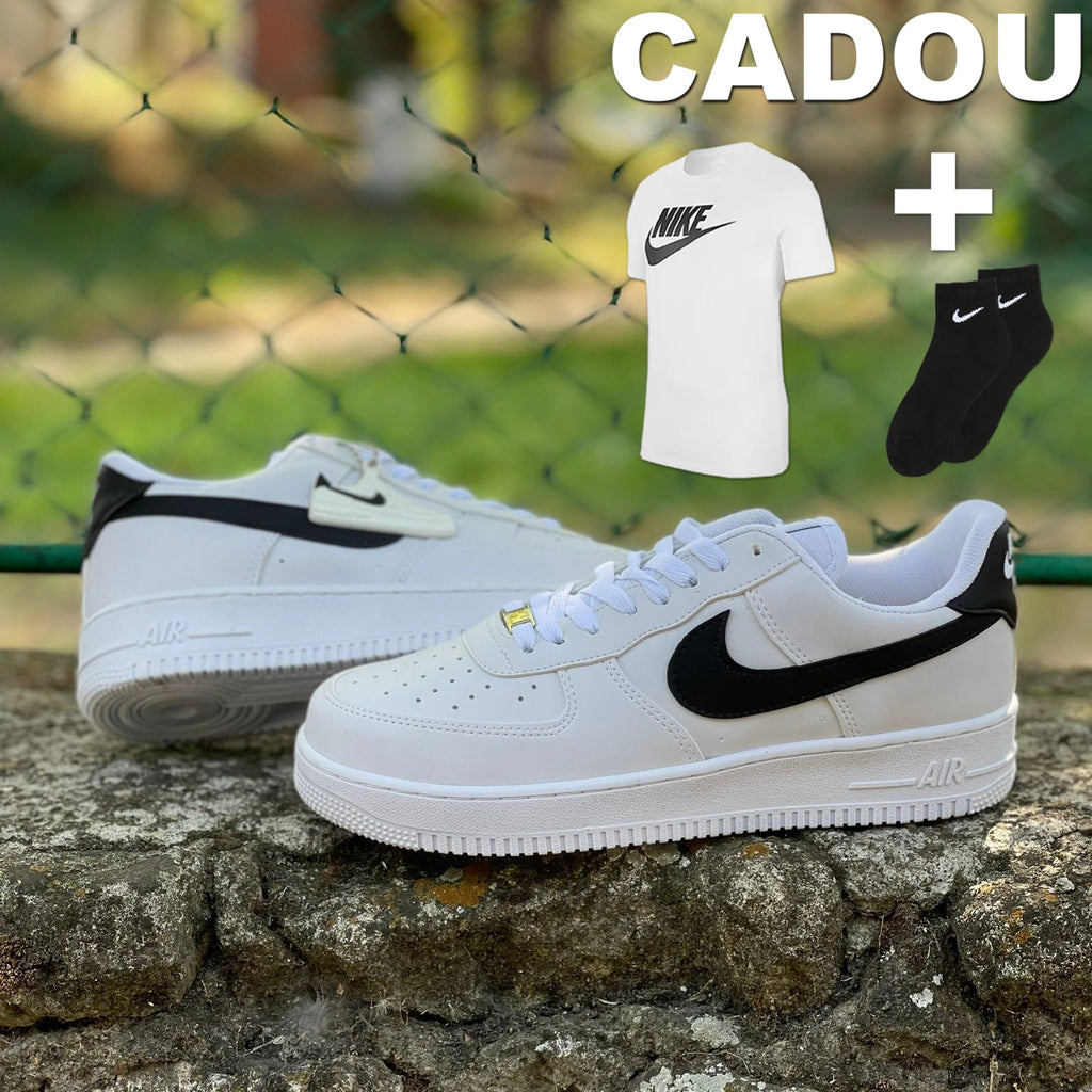 AF1 NEW LINE Alb-Negru-