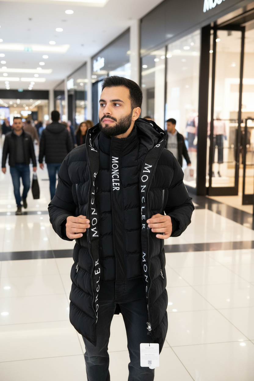 Geaca barbati Moncler Lunga