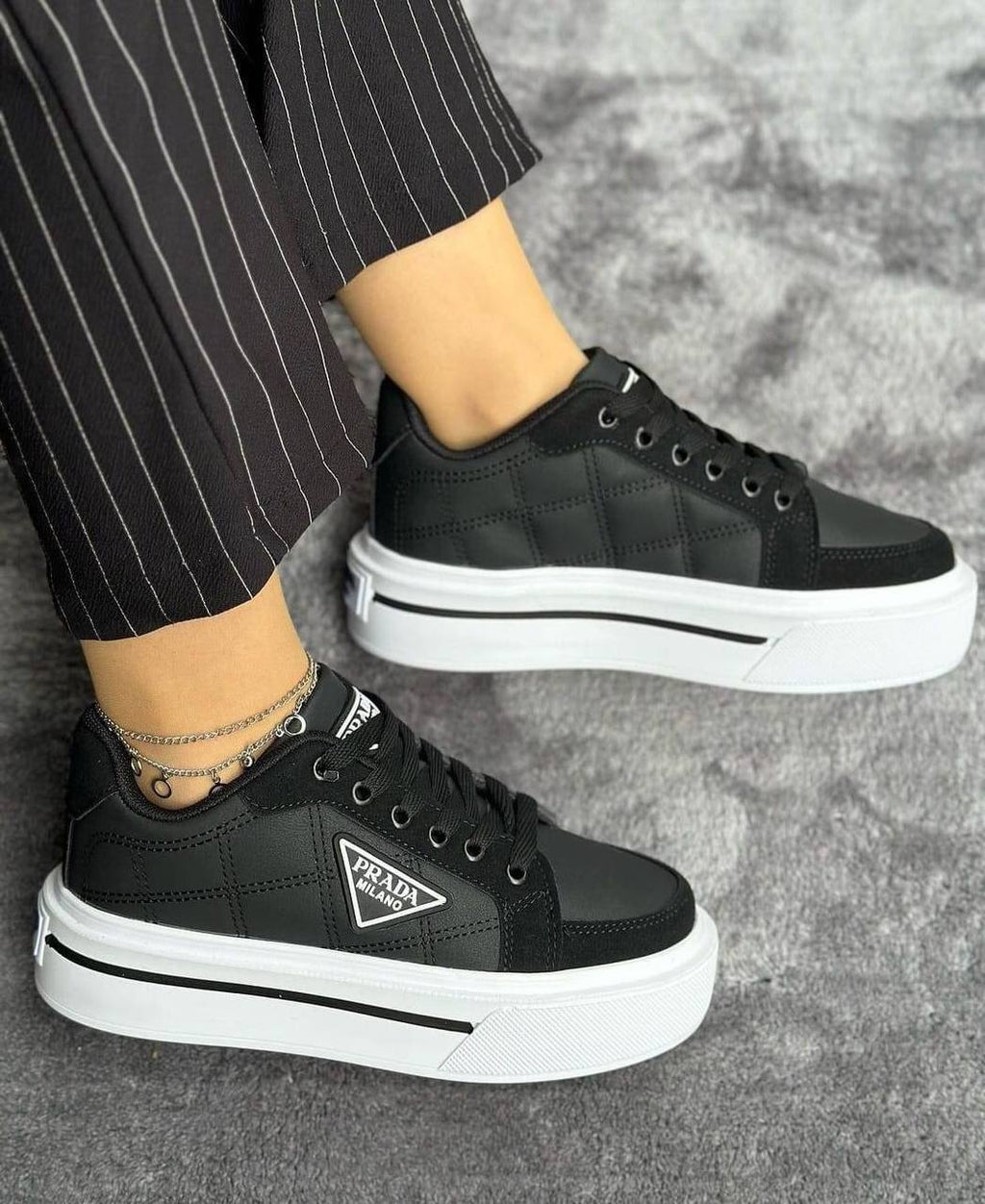 Adidasi Prada Negru Aly