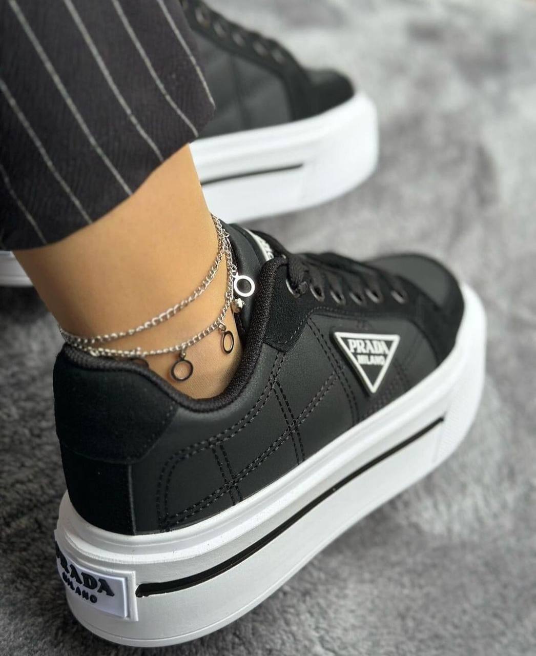 Adidasi Prada Negru Aly